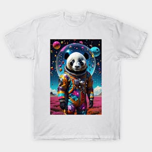 Cosmic Panda Adventure T-Shirt